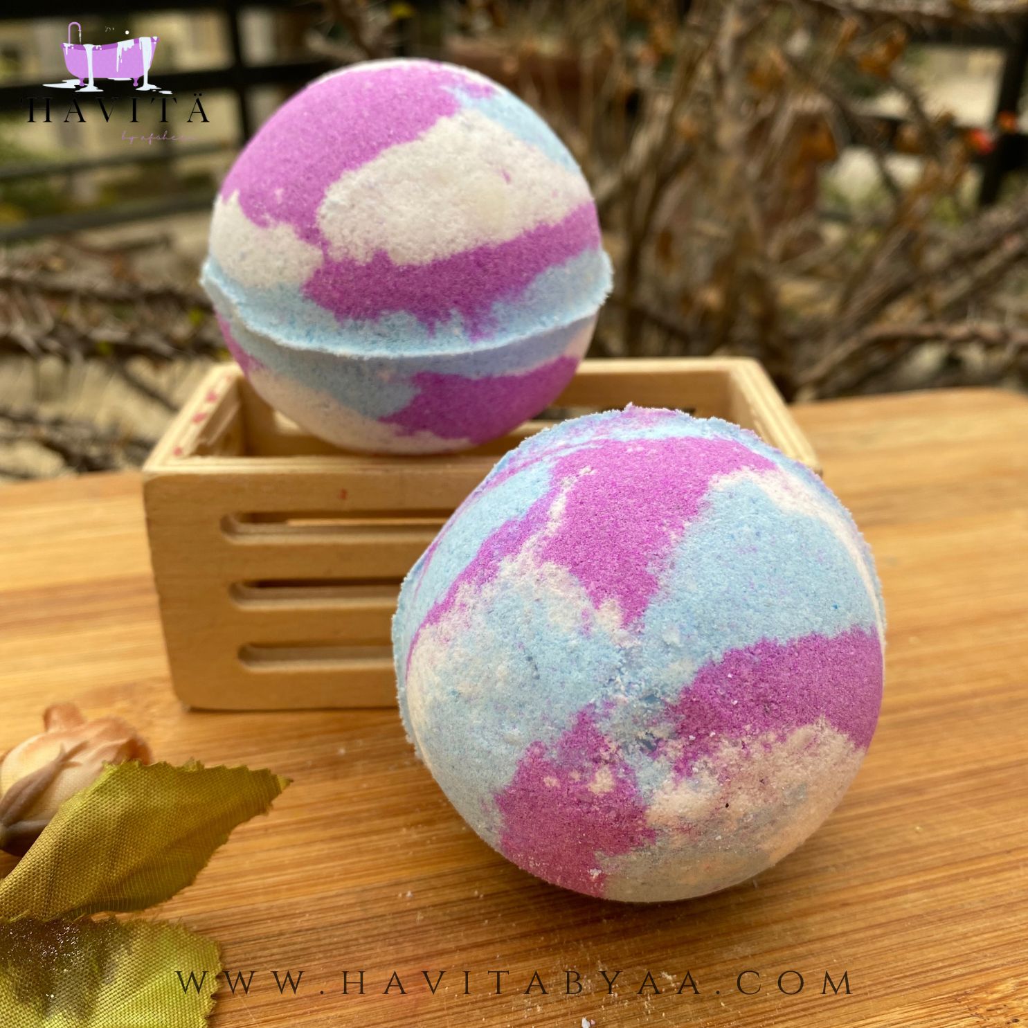 Mixed Berries Swirl Bathbomb